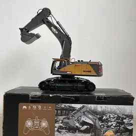 RC mainan Huina 1592 Mobil Alat Berat RC Excavator Mainan Excavator