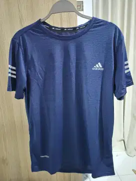 Kaos Adidas Dryfit Aerosport - Blue Navy