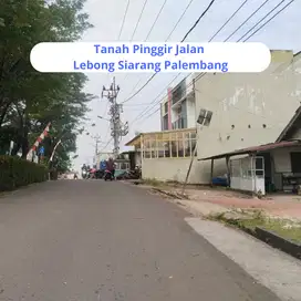 Tanah pinggir jalan Lebong Siarang