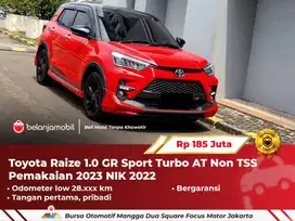 [ LOW KM ] Toyota Raize 1.0 GR Sport Turbo AT Non TSS Merah 2022 2023