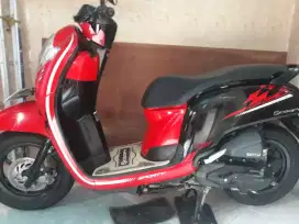 Scoopy 2018 mulus masih bawaan km 29rb