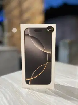 JUAL  TUKAR TAMBAH  Iphone 16 promax 256gb dessert gold ibox