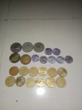 Uang koin rupiah