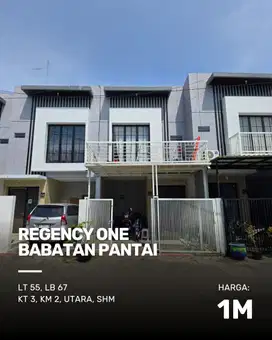 Rumah Regency One Babatan Pantai MINIMALIS SIAP HUNI