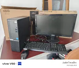 SET CPU PC OFFICE i5 12400 INTEL UHD RAM 16GB SSD 500GB NVME HDD 500GB