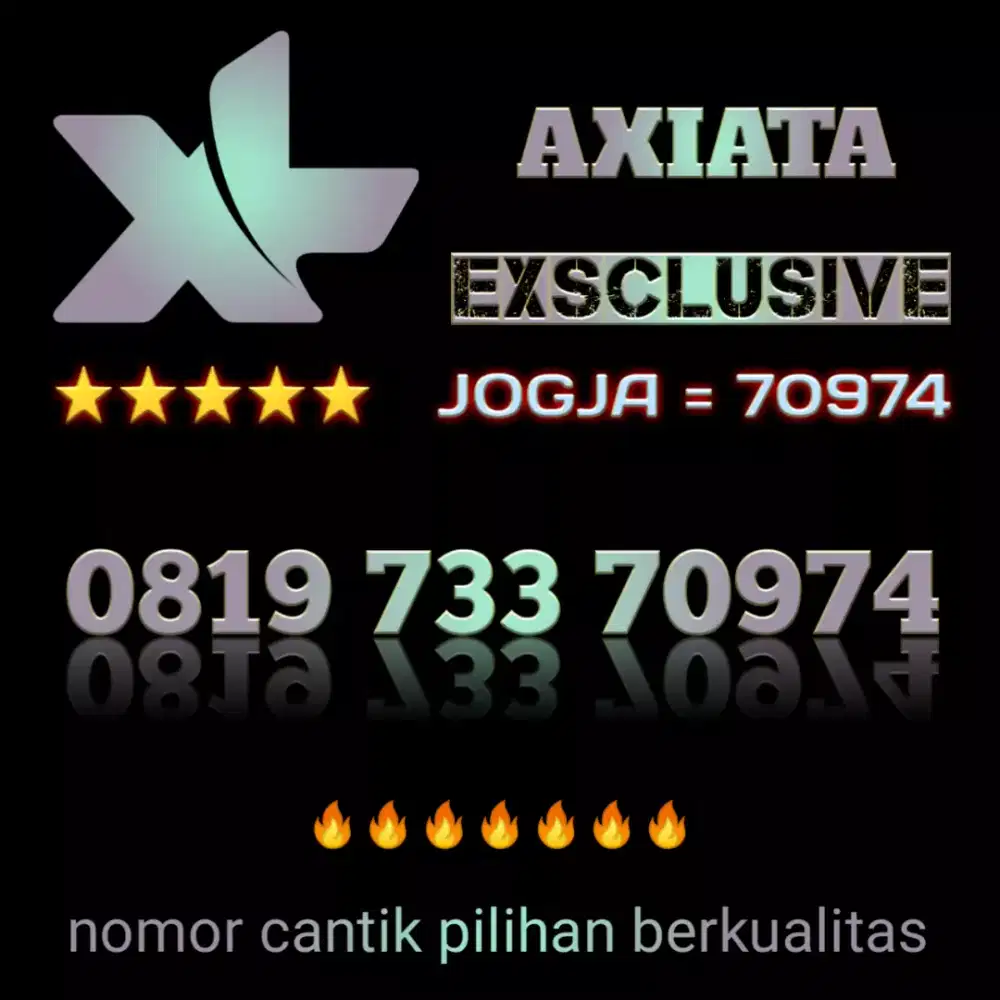 Nomor Cantik Exsclusive Berkarakter XL Axiata Spesial JOGJA
