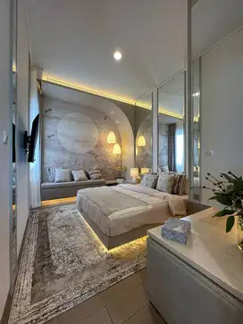 Rumah 2 kamar tidur layout luas jual cepat