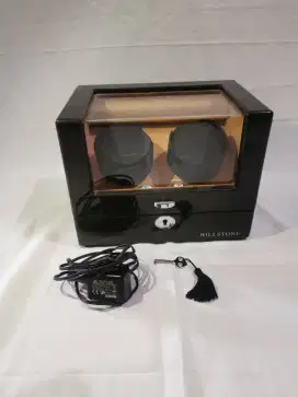 BILLSTONE Collector 2 Watch Winder Pemutar Jam Tangan