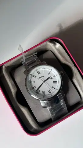 Fossil Jam tangan Pria Bekas Stainless Steel