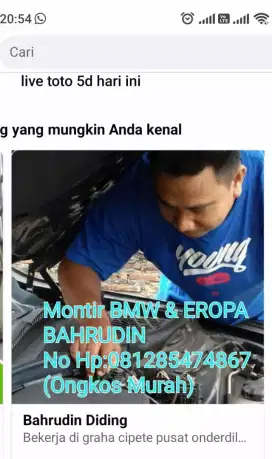 Montir BMW Panggilan Jakarta