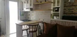Sewa Bulanan Tahunan apartemen Bassura city 2br Furnished masih fresh