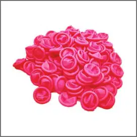 finger cots pink 550gr/bag size M