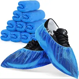 shoe covers blue