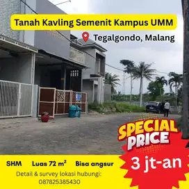 Tanah Kavling Belakang Kampus UMM Malang, Area Kost dan Hunian