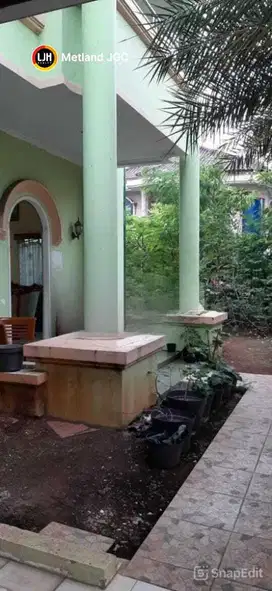 Rumah Hook Asri 2 Lantai luas 391 SHM di Taman Modern, Cakung