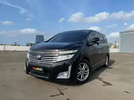 Nissan Elgrand 3.5 HWS A/T 2011 Hitam,KM 89 RB record