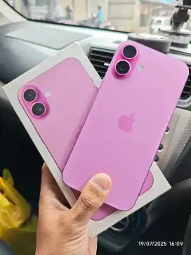 Ip 16 Plus 128 Gb Inter Zp/A Likenew 98% Garansi On 06 Okt 25 bs TT/BT