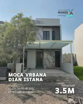 BISA KPR, Rumah Dian Istana Mocca Vrbana (Cluster Terdepan)