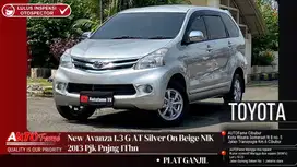 Toyota New Avanza 1.3 G AT Silver On Beige NIK 2013