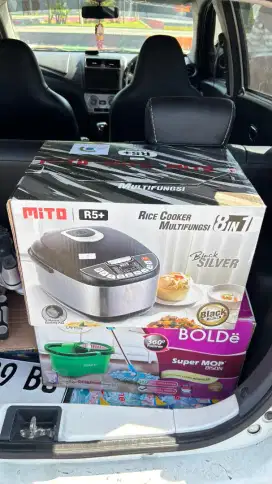 DIJUAL MITO R5+ RICE COOKER MULTIFUNGSI 8 IN 1
