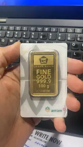 Logam Mulia Antam 100g