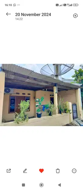 Rumah dijual murah, lokasi strategis.
