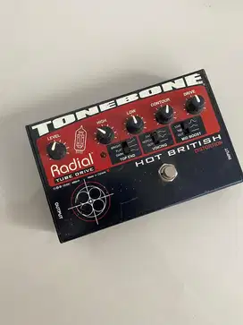 Tonebone Hot British 12AX7 Tube Distortion Pedal