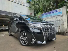 Toyota Alphard 2.5 G TSS atpm 2022 nik 2021 hitam 50 th anniversary