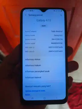 Samsung Galaxy A10 2/32GB normal jual cepat murah