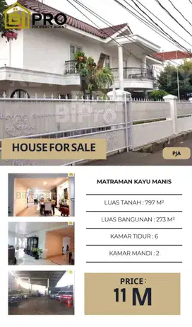 DIJUAL RUMAH MEWAH DI MATRAMAN JAKARTA TIMUR DEKAT TOL MASIH NEGO