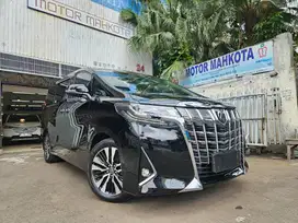 Full ori Toyota Alphard G TSS 50th anniversary 2022 nik 2021 hitam bgs