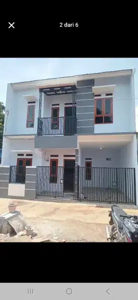 Di jual rumh baru 2 lantai siap huni