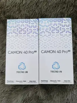 Camon 40 pro 5g ram 8/256gb garansi resmi 1 tahun
