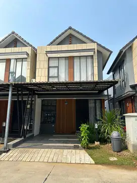 Dijual rumah di golden park 3 cisauk tangerang fully furnish