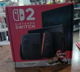 Nintendo Switch 2 Bundle Mario Kart World Catridge umur 1 hari.