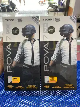 NEW POVA 7 5G 8/256 Gratis Wireless Powerbank