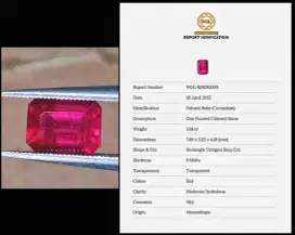 Natural Ruby (Corundum)