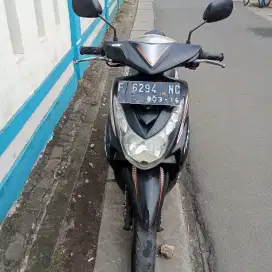 Dijual cepat motor Yamaha Mio soul Thun 2011 PJK off mesin adem