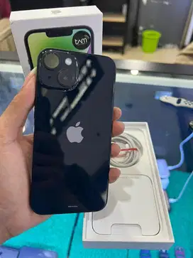 Iphone 14 128gb black second ibox bh 100%