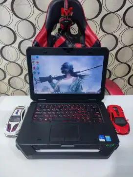 Laptop Militer DELL RUGGED Core i5 RAM 8Gb SSD 256Gb Tahan Banting
