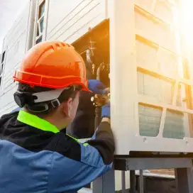 Diskon cuci AC & bongkar pasang kulkas mesin cuci dll
