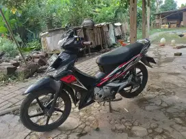 Supra x 125fi mesin halus kering standar pabrik