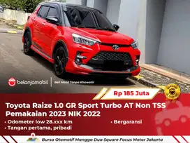 [ LOW KM ] Toyota Raize 1.0 GR Sport Turbo AT Non TSS Merah 2022/2023