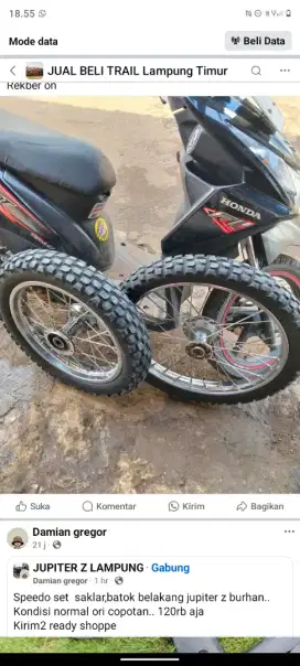 Velk crf bekas copotan