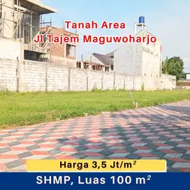 Di Jual Tanah Tajem Timur Stadion Maguwoharjo