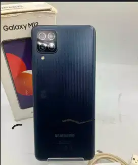 Dijual/BT/TT Samsung M12 4/64GB. Fullset