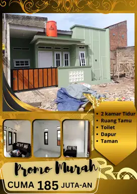 Promo spesial minicluser 2 kamar di lokasi strategis hanya 185 jutaan