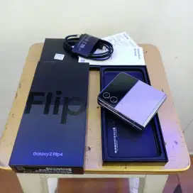 Samsung Galaxy Z Flip 4 8-256gb Mulus like new Ex grs resmi sein
