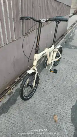 Di Jual sepeda lipat Pocket rocket Almunium