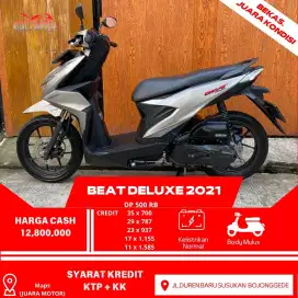BEAT DELUXE 2021 CASH CREDIT DP MURAH PROSES CEPAT